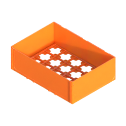 Render of MODULITH 185 Gridfinity Decor Drawer - 3W-1.5H